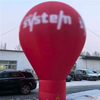 Modèle de montgolfière gonflable